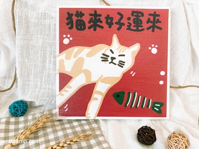 【油畫布無框畫】